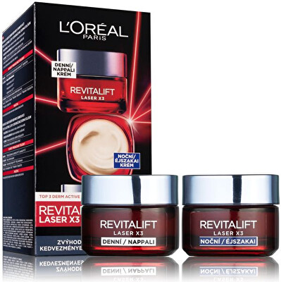 L'Oréal Paris  - Kosmetická sada pro omlazení pleti Revitalift Laser X3