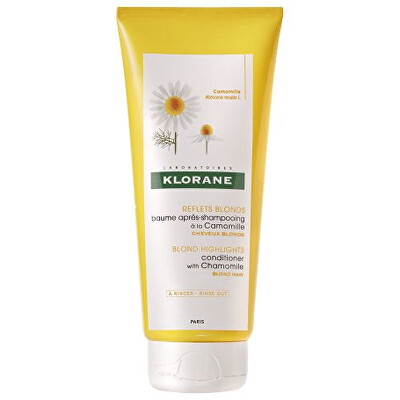 Klorane - Rozjasňující kondicionér pro blond vlasy s heřmánkem (Blond Highlights Conditioner With Chamomile) 200 ml