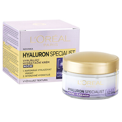 L'Oréal Paris  - Vyplňující hydratační noční krém Hyaluron Specialist 50 ml