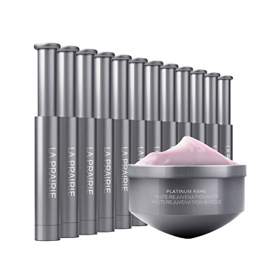 La Prairie - Náhradní náplň pro noční dvoufázovou péči pro obnovu pleťových buněk Platinum Rare (Haute-Rejuvenation Mask Refill) 20 ml + 12 x 0,7 ml