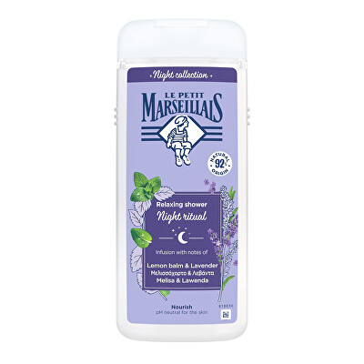 Le Petit Marseillais - Sprchový gel Night Collection Lemon Balm & Lavender 650 ml