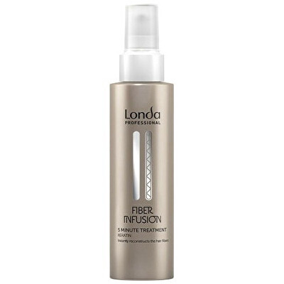 Londa Professional - Rekonstrukční kúra s keratinem pro poškozené vlasy Fiber Infusion (5 Minute Treatment) 100 ml