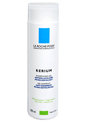 La Roche Posay - Gelový šampon na mastné lupy Kerium 200 ml