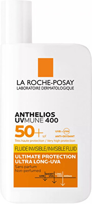 La Roche Posay - Fluid na opalování SPF 50+ Anthelios UVMune 400 (Invisible Fluid) 50 ml