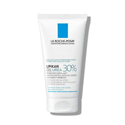 La Roche Posay - Hydratační gel pro extrémně suchou pokožku Lipikar Urea 30% (Hydrating Exfoliating Gel) 50 ml