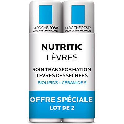 La Roche Posay - Sada balzámů na rty Nutritic Lèvres 2 x 4,7 ml