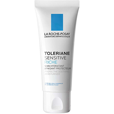 La Roche Posay - Prebiotický denní hydratační krém pro zmírnění citlivosti pleti Toleriane (Sensitive Rich Protective Soothing Moisturiser) 40 ml