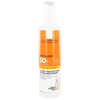 La Roche Posay - Sprej na opalování pro citlivou pokožku SPF 50+ Anthelios (Invisible Spray Ultra Resistant) 200 ml
