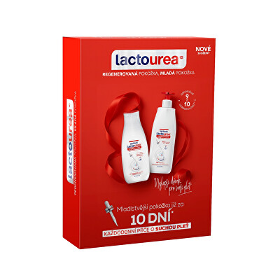 Lactovit - Dárková sada regenerační tělové péče Lactourea