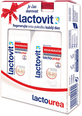 Lactovit - Dárková sada regenerační tělové péče Lactourea