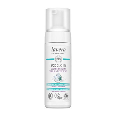 Lavera - Čisticí pleťová pěna Basis Sensitiv 150 ml