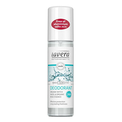 Lavera - Deodorant ve spreji Basis Sensitiv 75 ml
