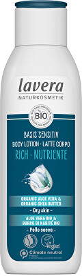 Lavera - Extra vyživující tělové mléko Basis Sensitiv (Rich Body Lotion) 250 ml