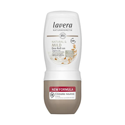 Lavera - Kuličkový deodorant s výtažky z ovsa Mild (Deodorant Roll-on) 50 ml