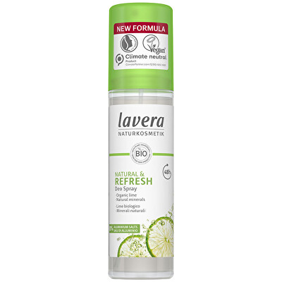 Lavera - Osvěžující deodorant ve spreji s vůní limetky Refresh (Deo Spray) 75 ml