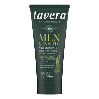 Lavera - Pánský sprchový gel Sensitive 3v1 200 ml
