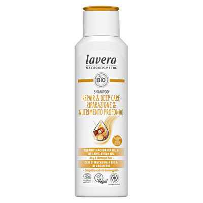 Lavera - Šampon pro suché a poškozené vlasy Repair & Deep Care (Shampoo) 250 ml