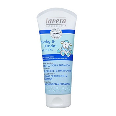 Lavera - Tělový a vlasový šampon Baby & Kinder Neutral (Wash Lotion & Shampoo) 200 ml