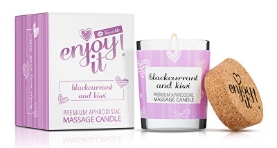 Magnetifico Power Of Pheromones - Masážní svíčka Enjoy it! Blackcurrant and Kiwi (Massage Candle) 70 ml