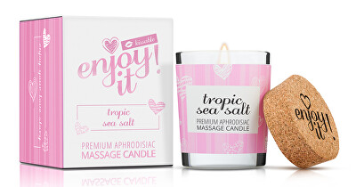 Magnetifico Power Of Pheromones - Masážní svíčka Enjoy it! Tropic Sea Salt (Massage Candle) 70 ml