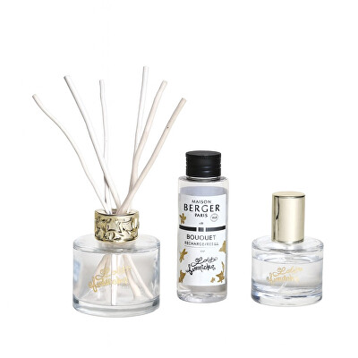 Maison Berger Paris - Dárková sada mini difuzér Lolita Lempicka transparentní + náplň a bytový sprej Lolita Lempicka