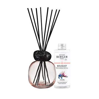 Maison Berger Paris - Dárková sada aroma difuzér Mineral Pink + náplň Liliflora 180 ml