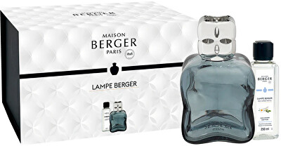 Maison Berger Paris - Dárková sada katalytická lampa Cosy Blue + náplň Cozy Musk 250 ml