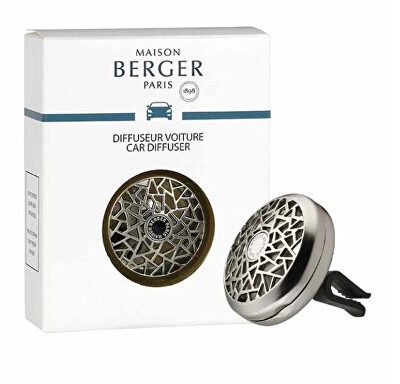 Maison Berger Paris - Difuzér do auta s náplní Wilderness černý Illusion (Car Diffuser)