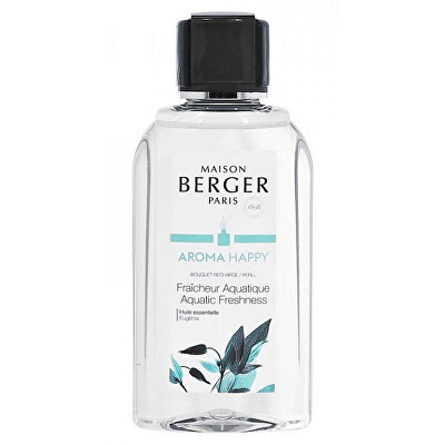 Maison Berger Paris - Náplň do difuzéru Aroma Happy Fraicheur Aquatique (Bouquet Recharge/Refill) 200 ml