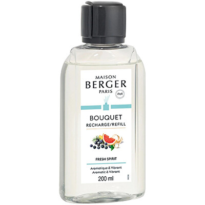 Maison Berger Paris - Náplň do difuzéru Fresh Spirit (Bouquet Recharge/Refill) 200 ml