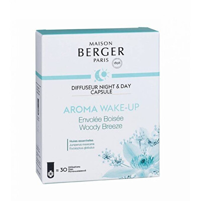 Maison Berger Paris - Náplň do elektrického difuzéru Night and Day Aroma Wake-up Woody Breeze 1 ks
