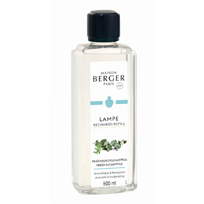 Maison Berger Paris - Náplň do katalytické lampy Fresh Eucalyptus (Lampe Recharge/Refill) 500 ml