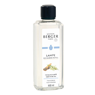 Maison Berger Paris - Náplň do katalytické lampy Pure White Tea (Lampe Recharge/Refill) 500 ml