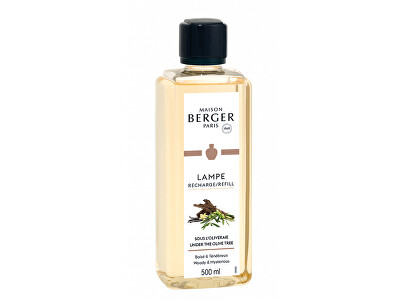 Maison Berger Paris - Náplň do katalytické lampy Under the Olive Tree (Lampe Recharge/Refill) 500 ml