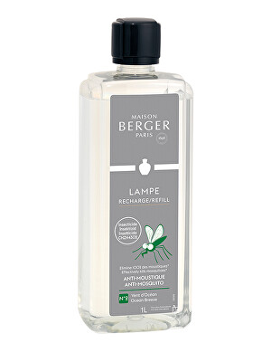 Maison Berger Paris - Náplň do katalytické lampy Vůně oceánu proti komárům Ocean Breeze (Lampe Recharge/Refill) 1000 ml