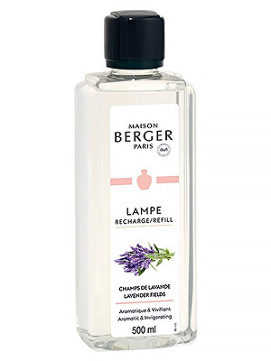 Maison Berger Paris - Náplň do katalytické lampy Levander Fields (Lampe Recharge/Refill) 500 ml