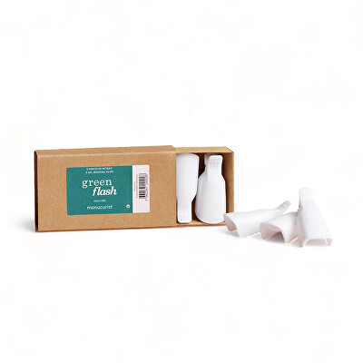 Manucurist - Klipy pro odstranění gel laku Green Flash Remover Clips 5 ks