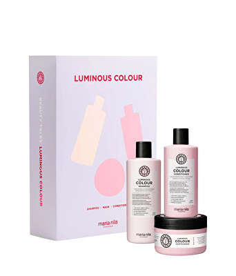 Maria Nila - Dárková sada rozjasňující péče pro barvené vlasy Luminous Colour