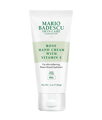 Mario Badescu - Krém na ruce s vitamínem E (Rose Hand Cream with Vitamin E) 85 g