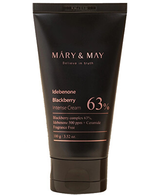 MARY & MAY - Pleťový krém Idebenone Blackberry Intense Cream 100 g