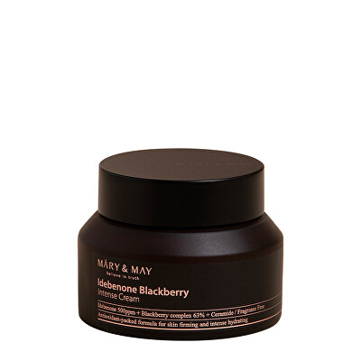 MARY & MAY - Pleťový krém s antioxidačními účinky Idebenone Blackberry (Intensive Cream) 70 g
