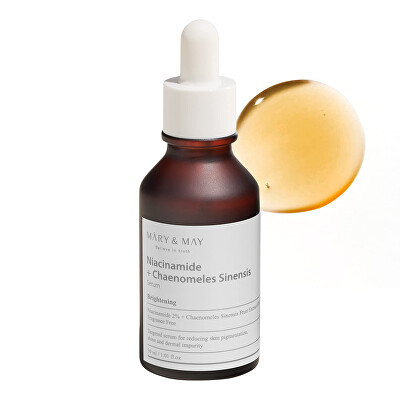 MARY & MAY - Rozjasňující pleťové sérum Niacinamide + Chaenomeles Sinensis (Serum) 30 ml