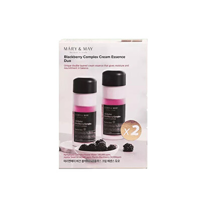 MARY & MAY - Sada esencí Blackberry Complex Cream Essence Duo