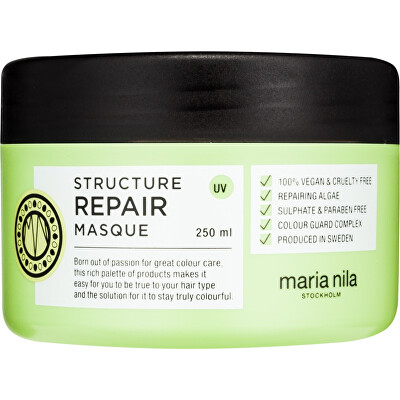 Maria Nila - Vysoce intenzivní hydratační maska na vlasy Structure Repair (Masque) 250 ml