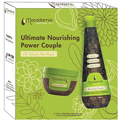 Macadamia - Dárková sada vlasové péče Ultimate Nourishing Power Couple