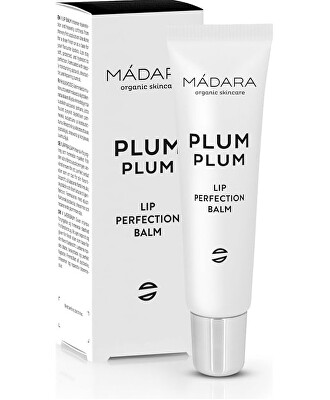 MÁDARA - Balzám na rty Švestka Plum Plum (Lip Perfection Balm) 15 ml