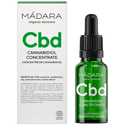 MÁDARA - Kanabidiol koncentrát Cbd (Cannabidiol Concentrate) 17,5 ml