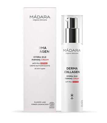 MÁDARA - Hedvábný zpevňující pleťový krém Derma Collagen (Hydra-Silk Firming Cream) 50 ml