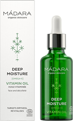 MÁDARA - Hloubkově hydratační vitaminový pleťový olej Deep Moisture (Vitamin Oil) 50 ml