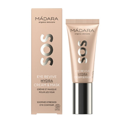 MÁDARA - Hydratační krém a maska na oči SOS (Eye Revive Hydra Cream & Mask) 20 ml